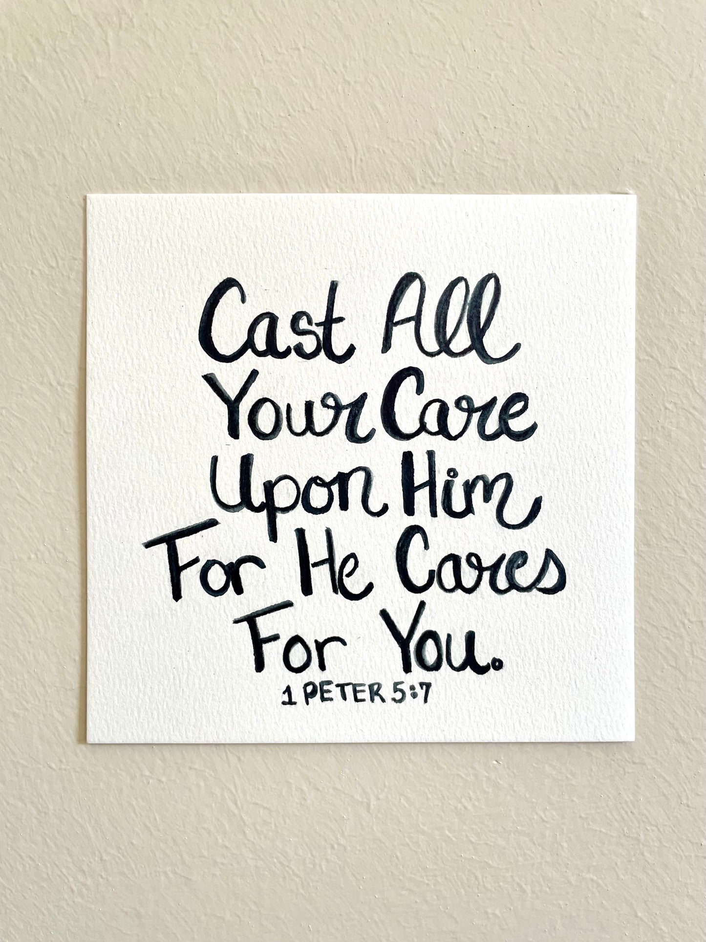 1 Peter 5:7
