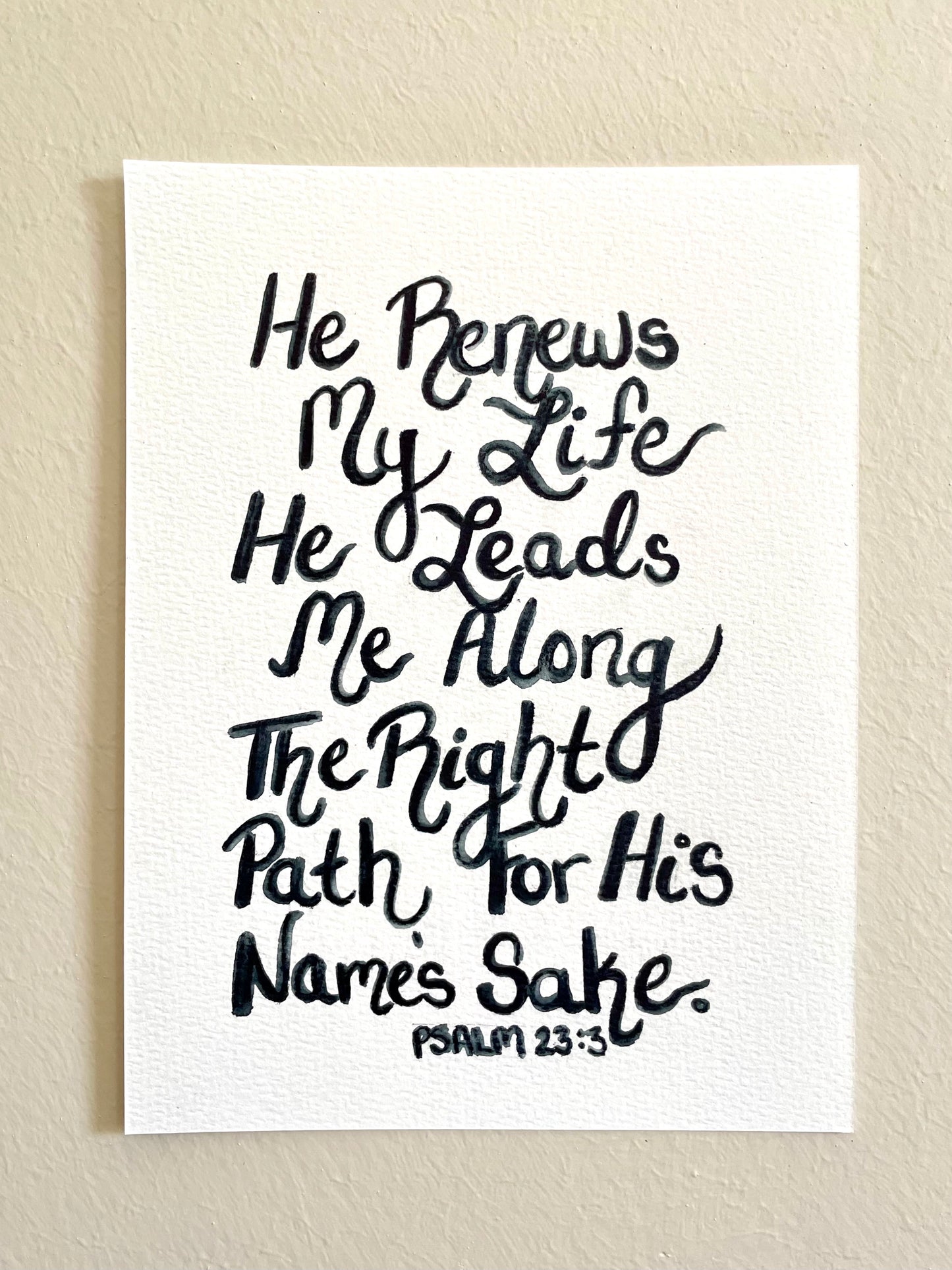 Psalm 23:3