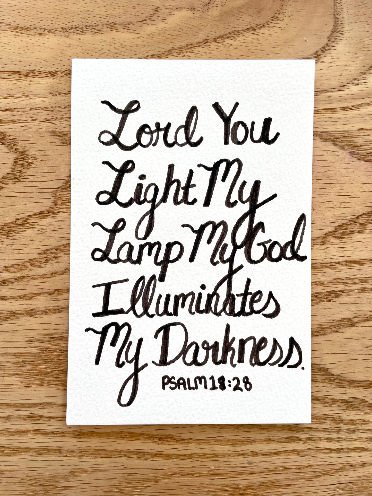 Psalm 18:28