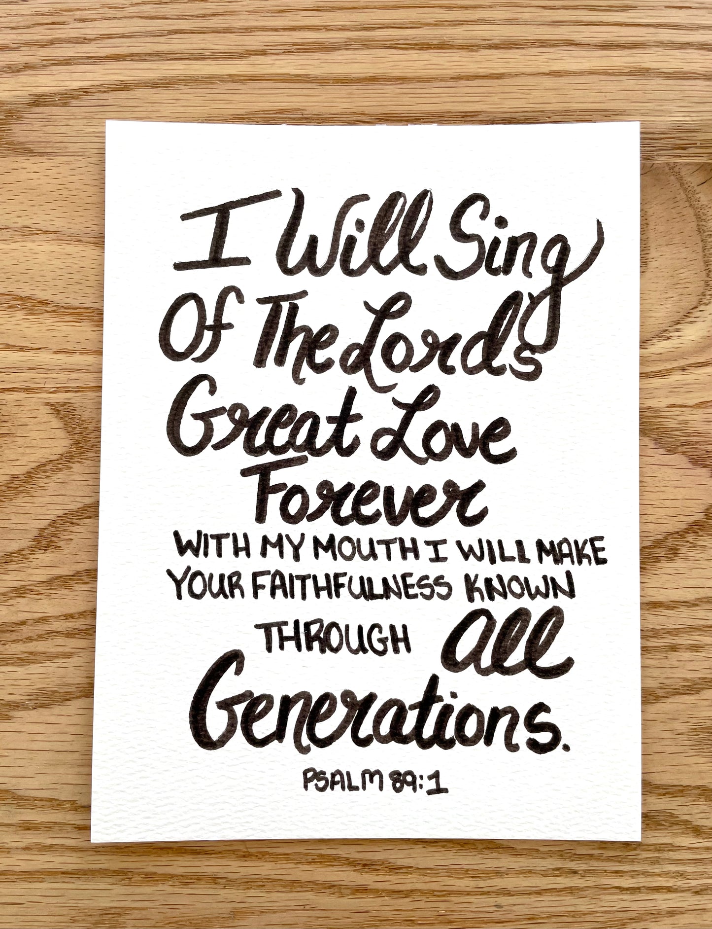 Psalm 89:1