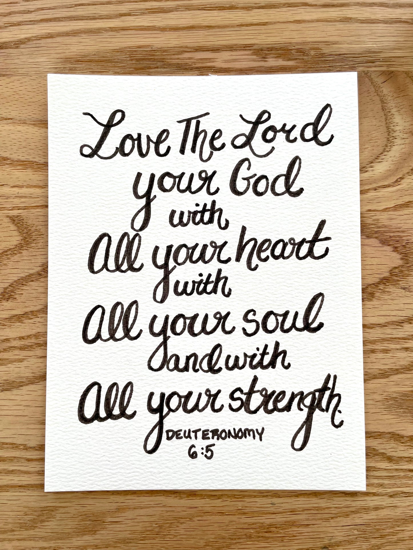 Deuteronomy 6:5