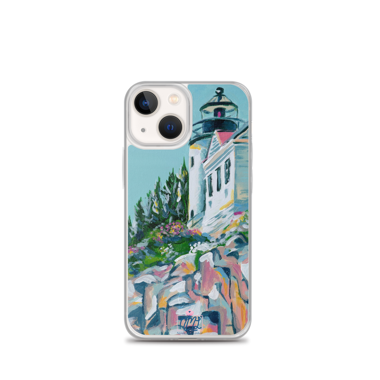 Cliffside Lighthouse iPhone Case