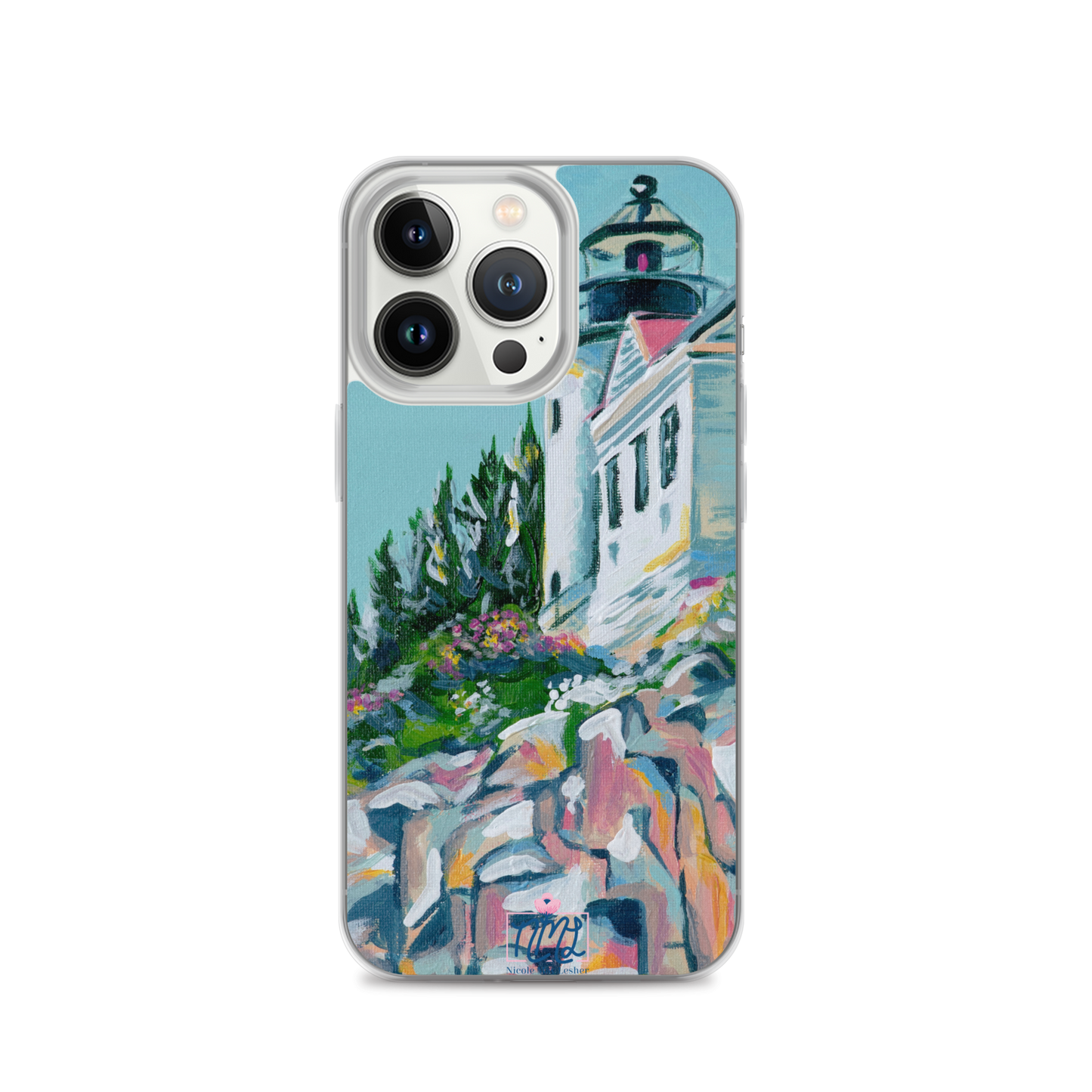 Cliffside Lighthouse iPhone Case
