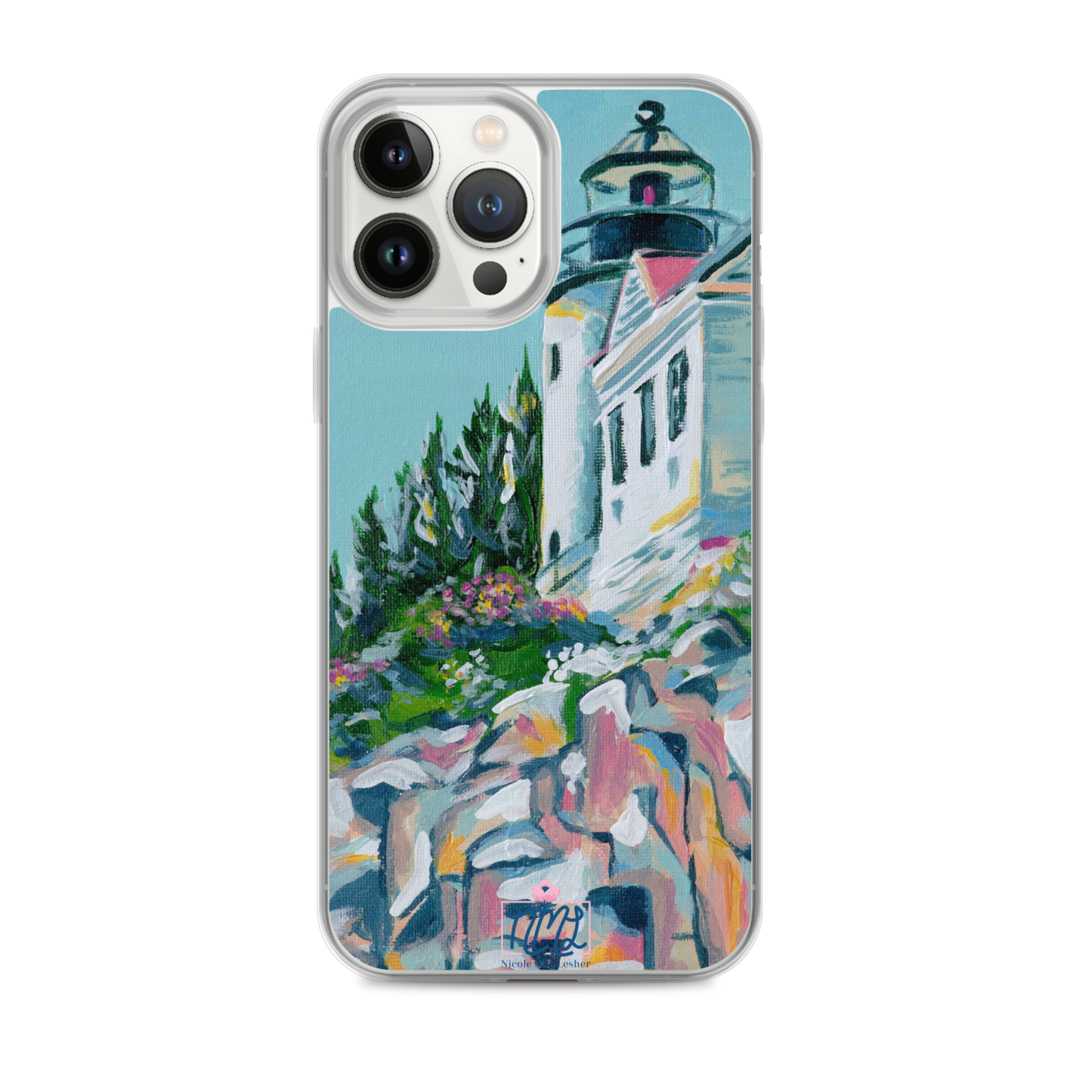 Cliffside Lighthouse iPhone Case