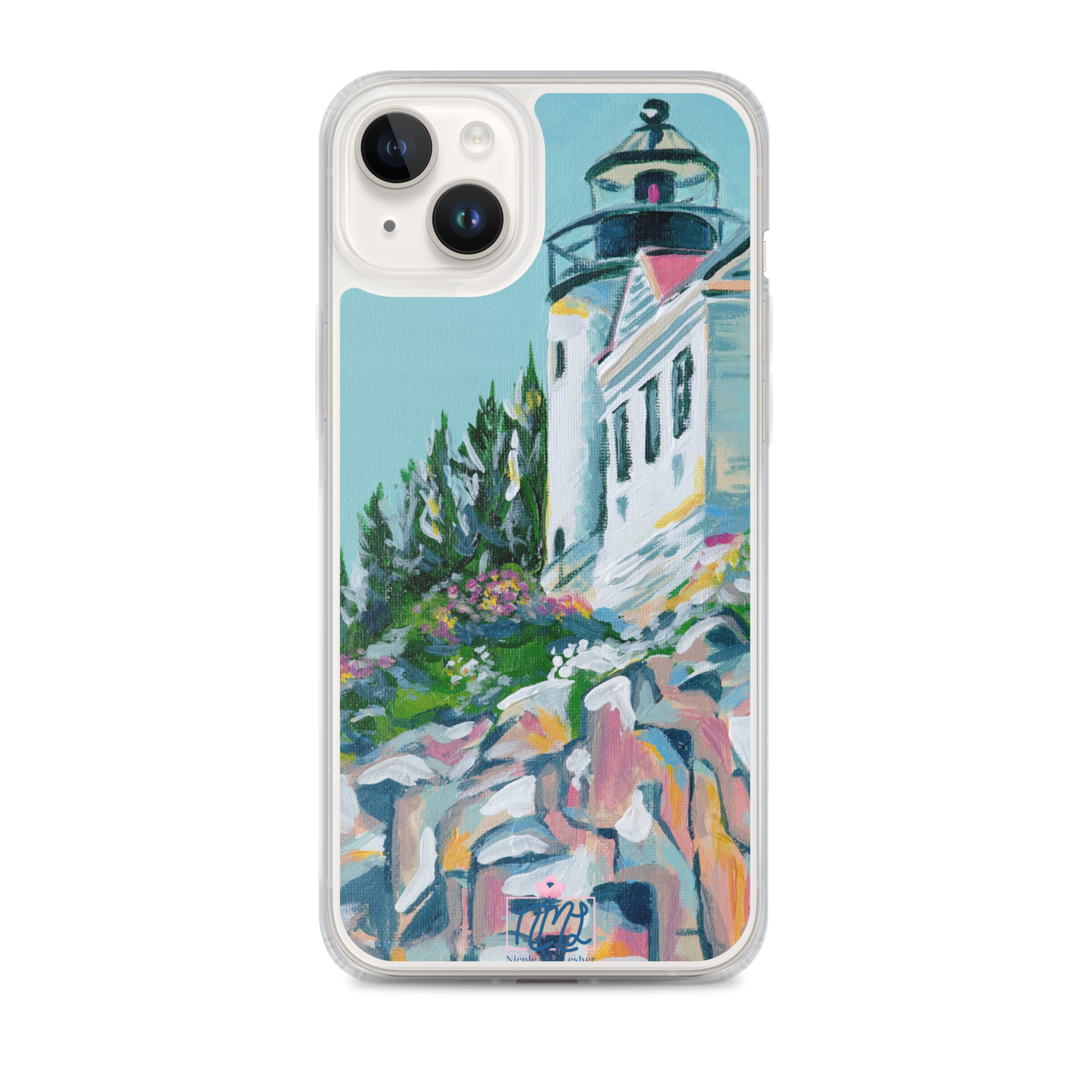 Cliffside Lighthouse iPhone Case