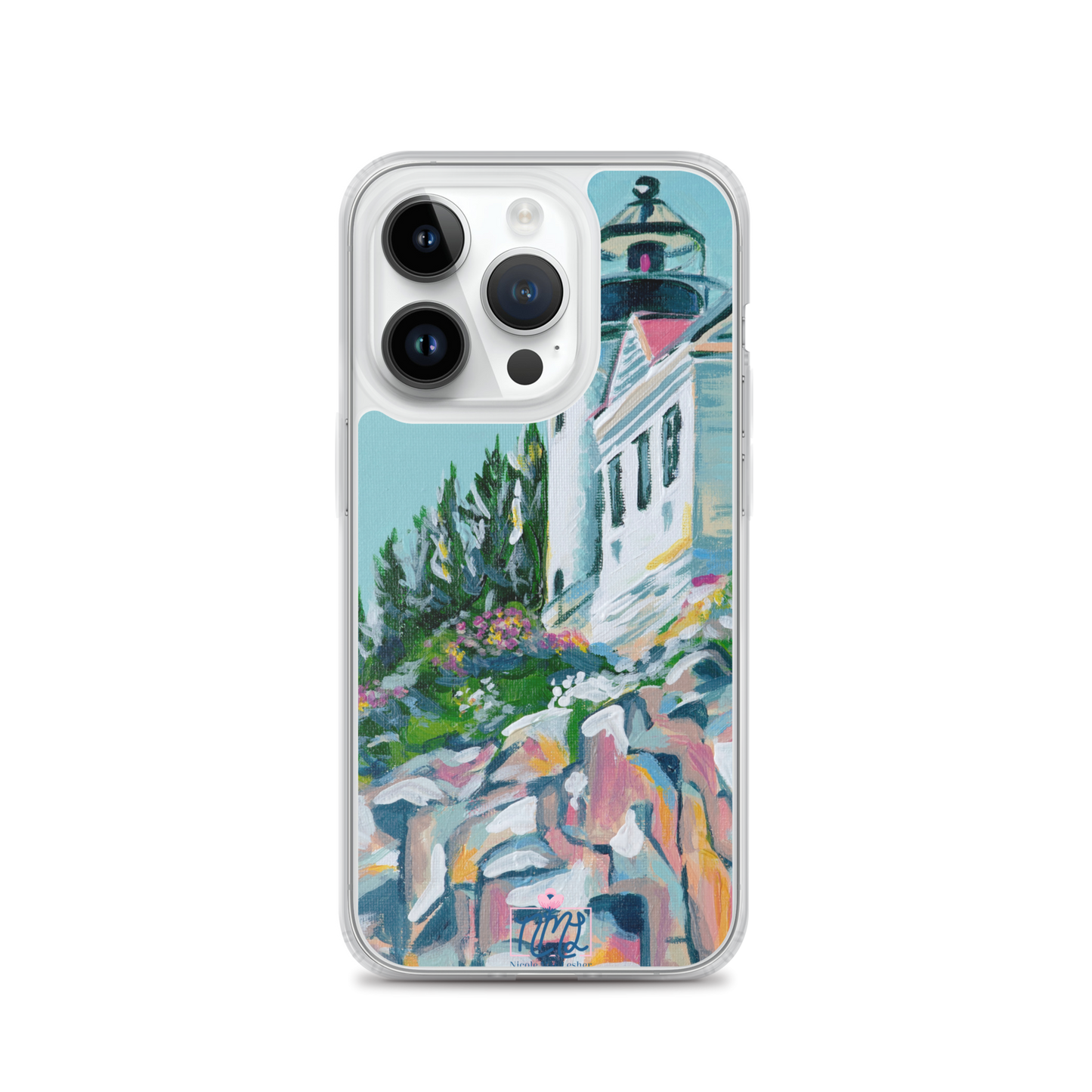 Cliffside Lighthouse iPhone Case