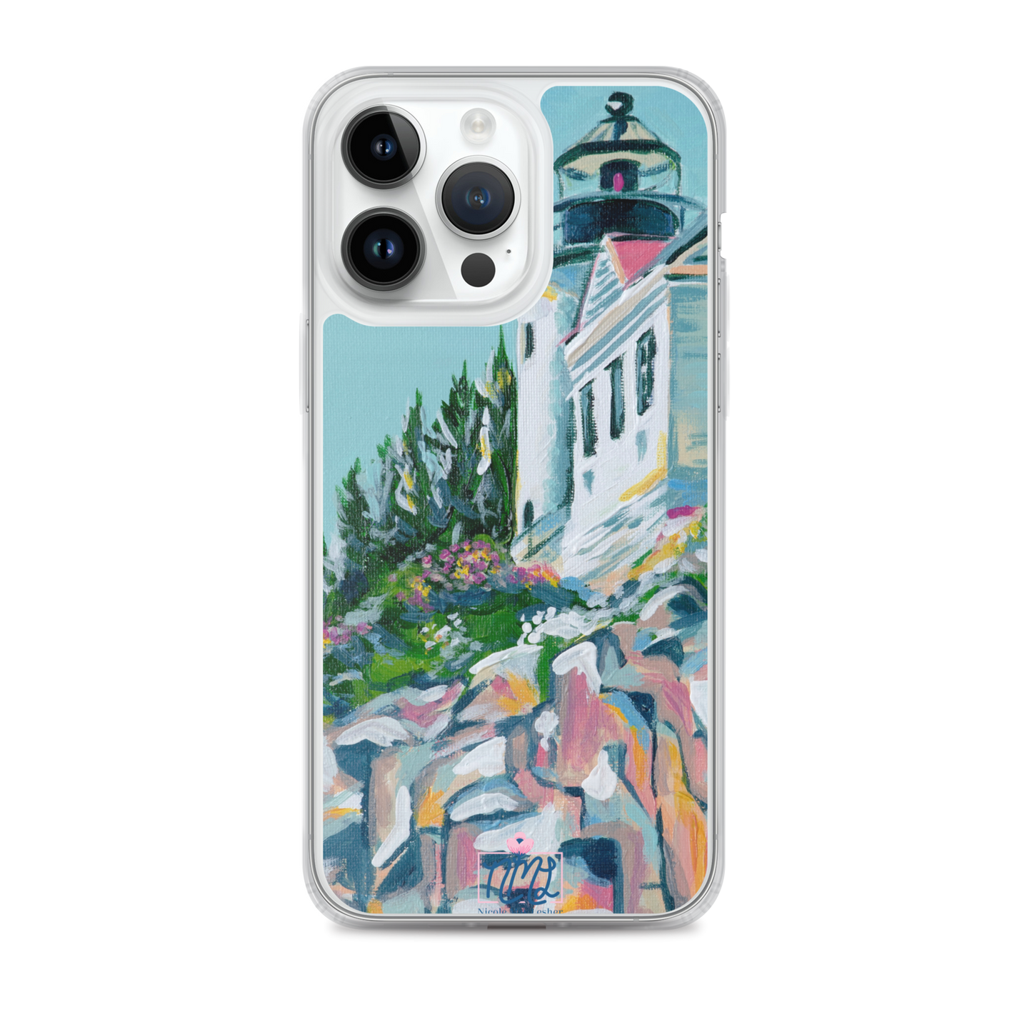Cliffside Lighthouse iPhone Case