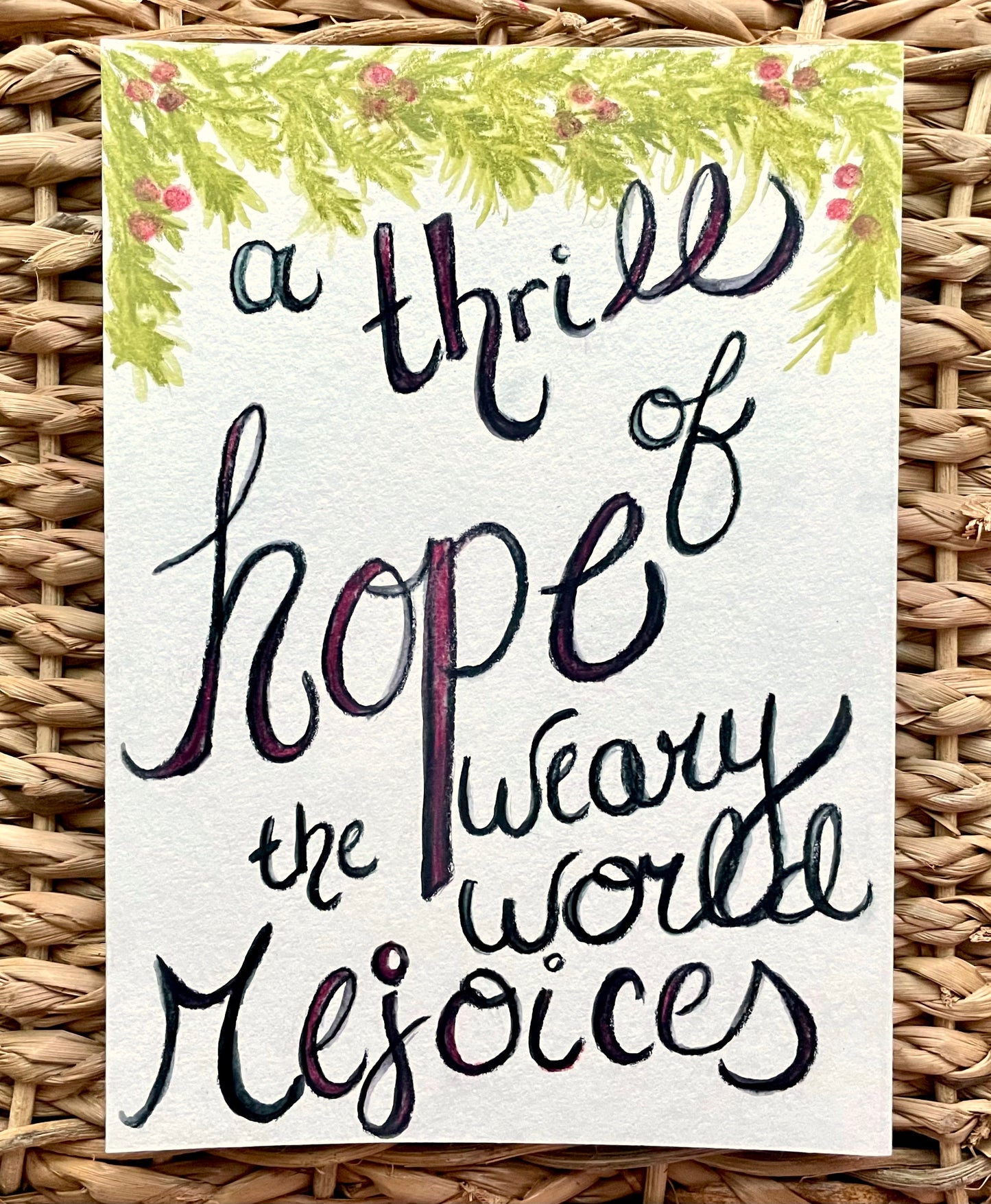 The Weary World Rejoices