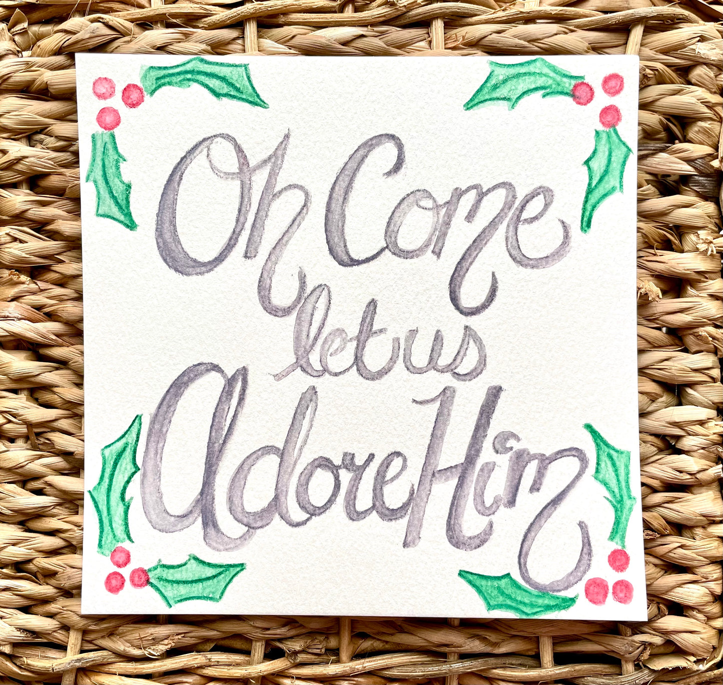 Oh Come Let Us Adore Him