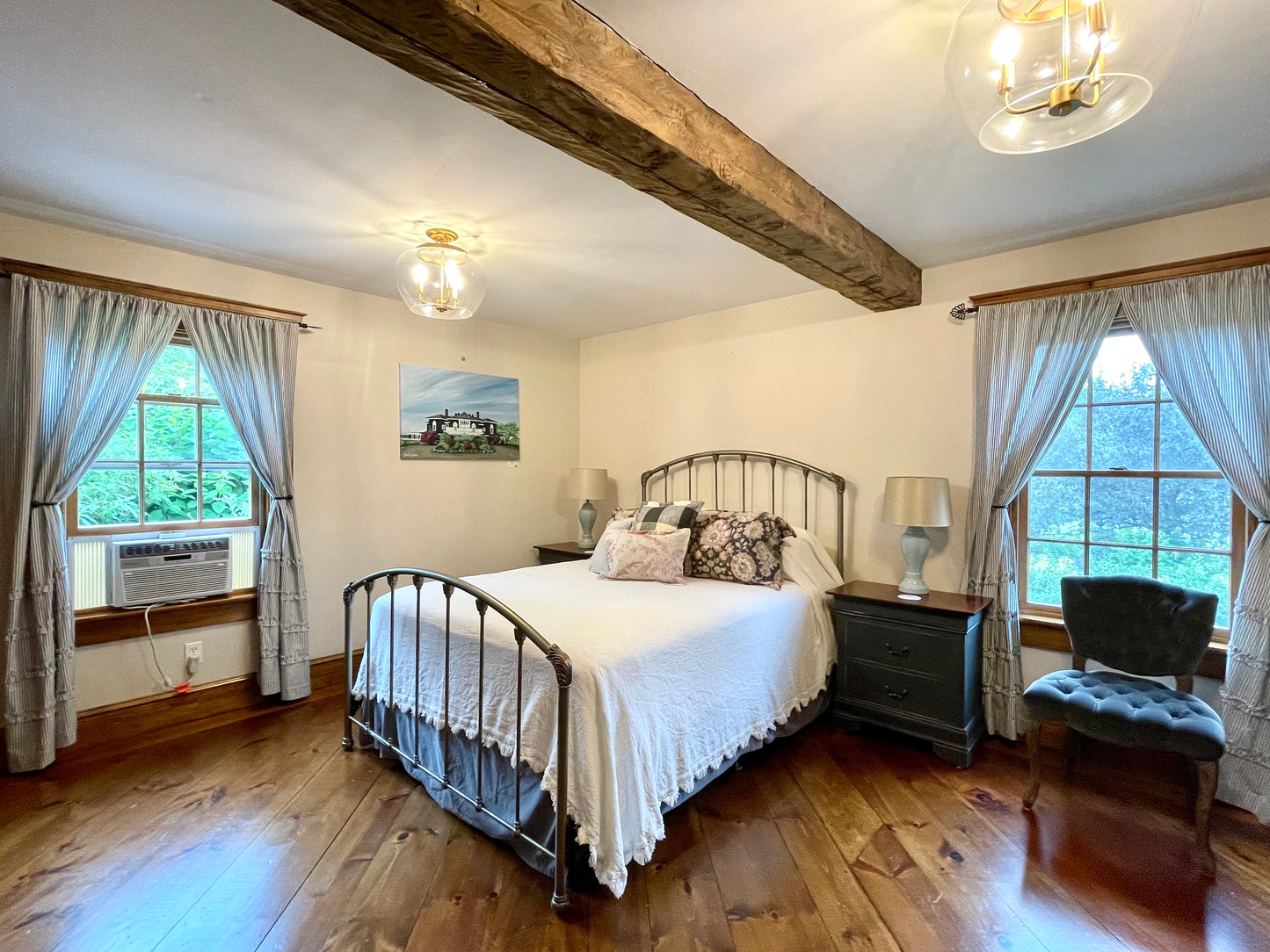 The Retreat House_French's Point Wedding Venue Artist_ Nicole May Lesher_Custom Painting