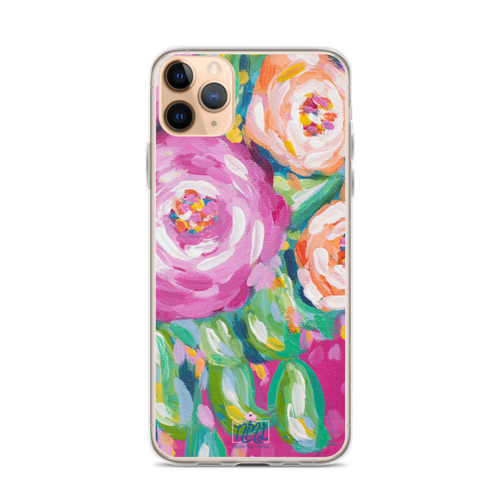 Summer Blooms iPhone Case