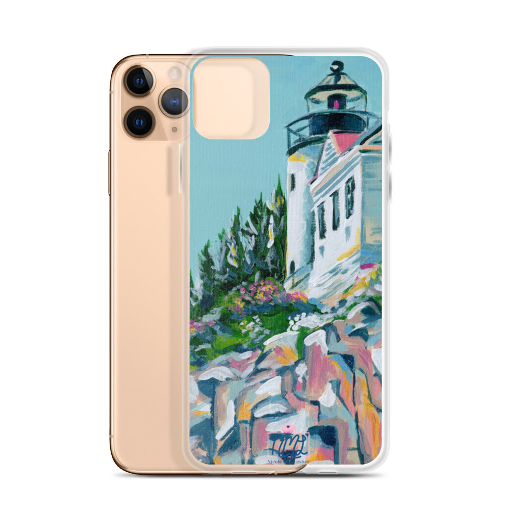 Cliffside Lighthouse iPhone Case