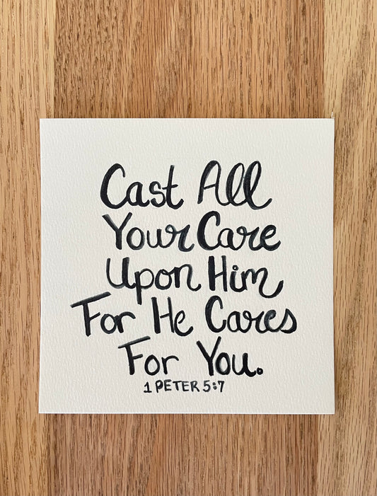 1 Peter 5:7