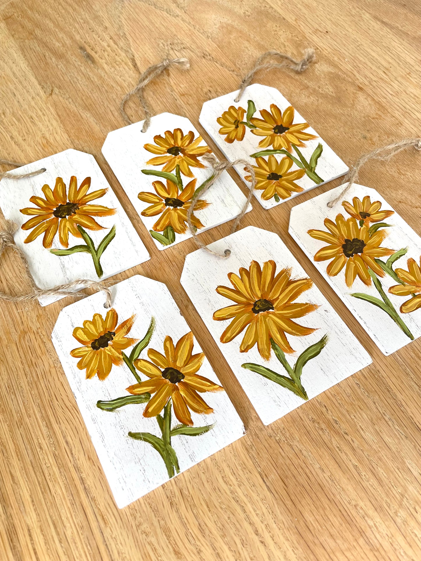 Yellow Daisy Gift Tags