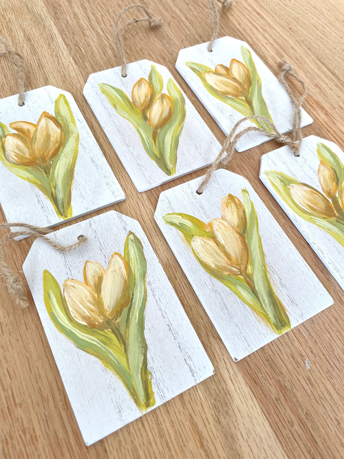 Yellow Tulip Gift Tags