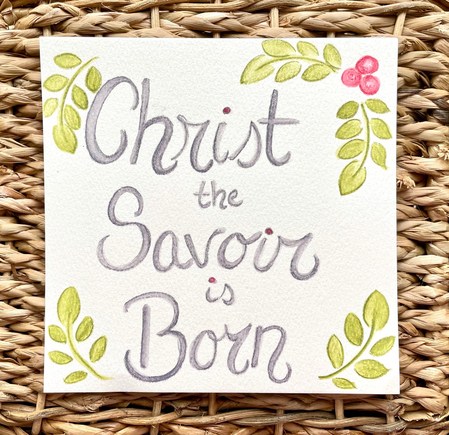 Christ The Savior Is Born