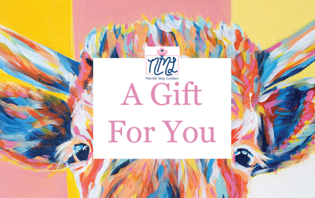 Gift Card | Fine Art Paintings | Nicole May Lesher 