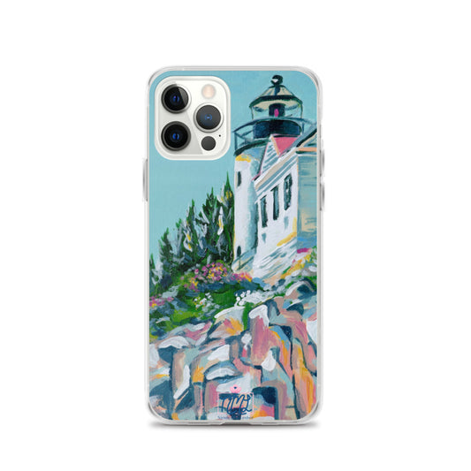 Cliffside Lighthouse iPhone Case